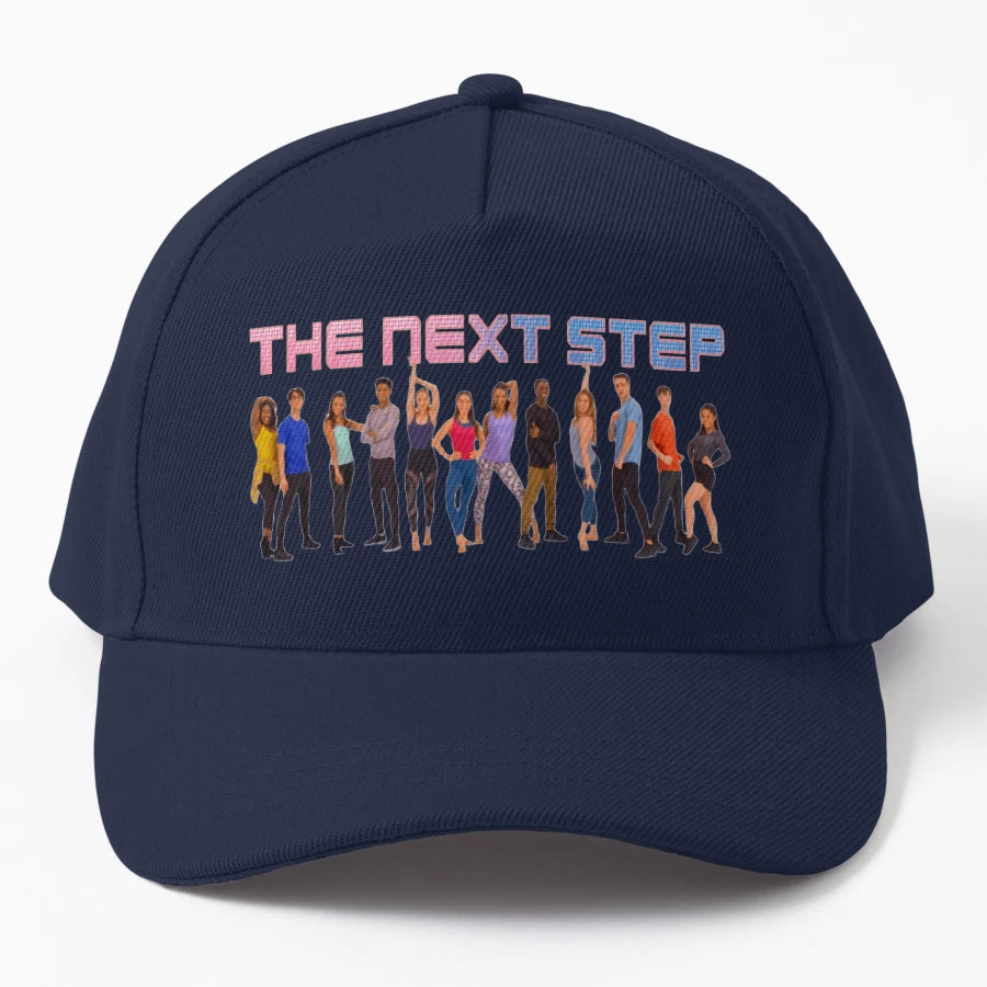 Next Step Trucker Hat - Exclusive Embroidered Art - Snapback, Trucker Hat, Dad Hat, Denim Baseball Cap