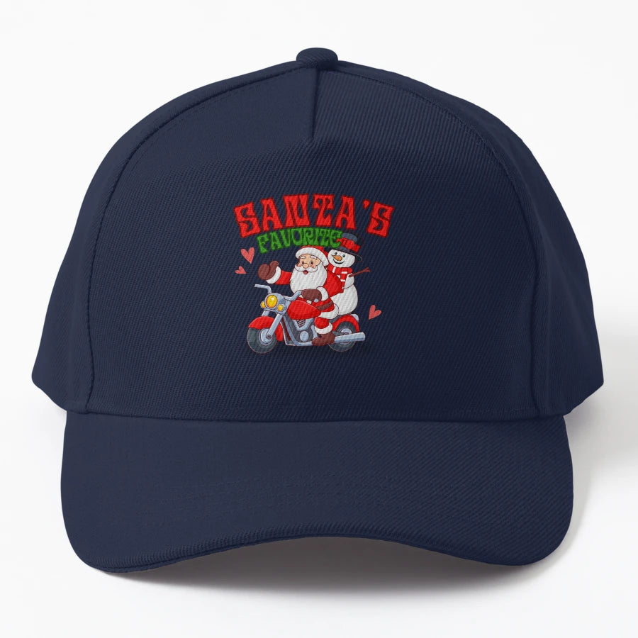 Santas Favorite New Era Snapback - Outdoor Style - Snapback, Trucker Hat, Dad Hat, Denim Baseball Cap