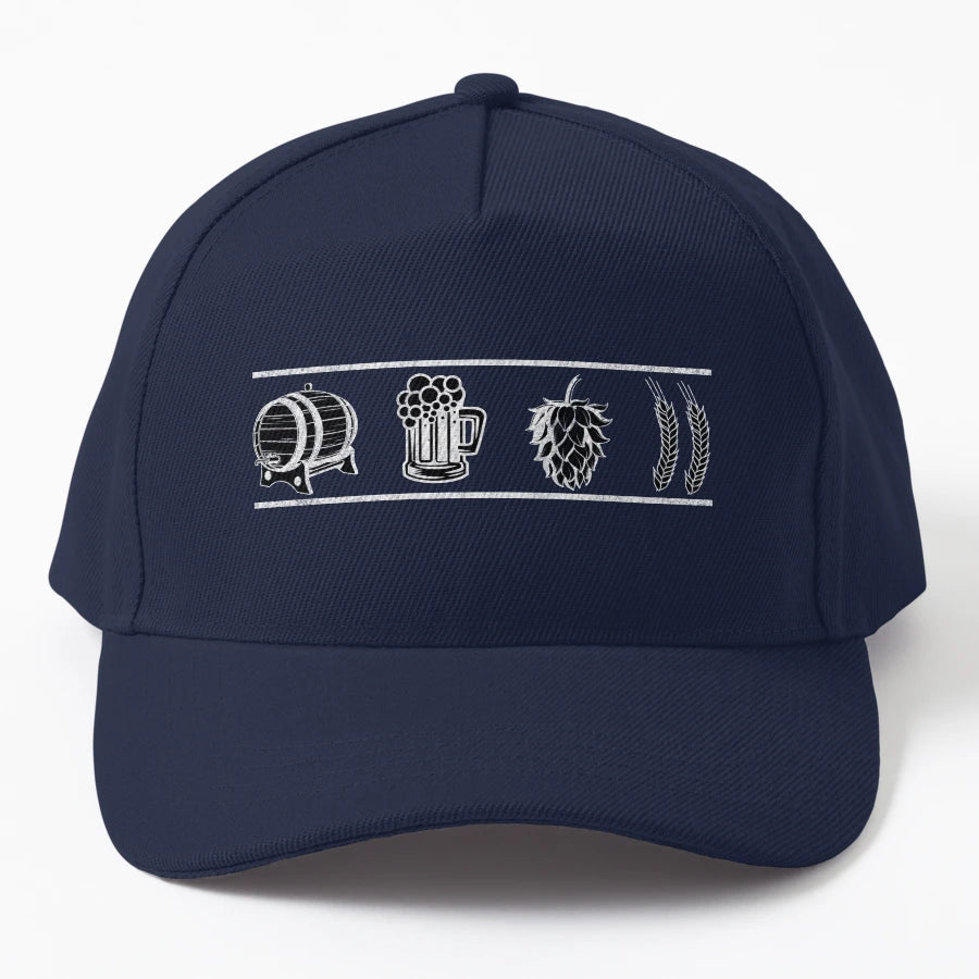 Home Brewing Homebrew Craft Beer Hobby New Era Snapback - Snapback, Trucker Hat, Dad Hat, Denim Baseball Cap