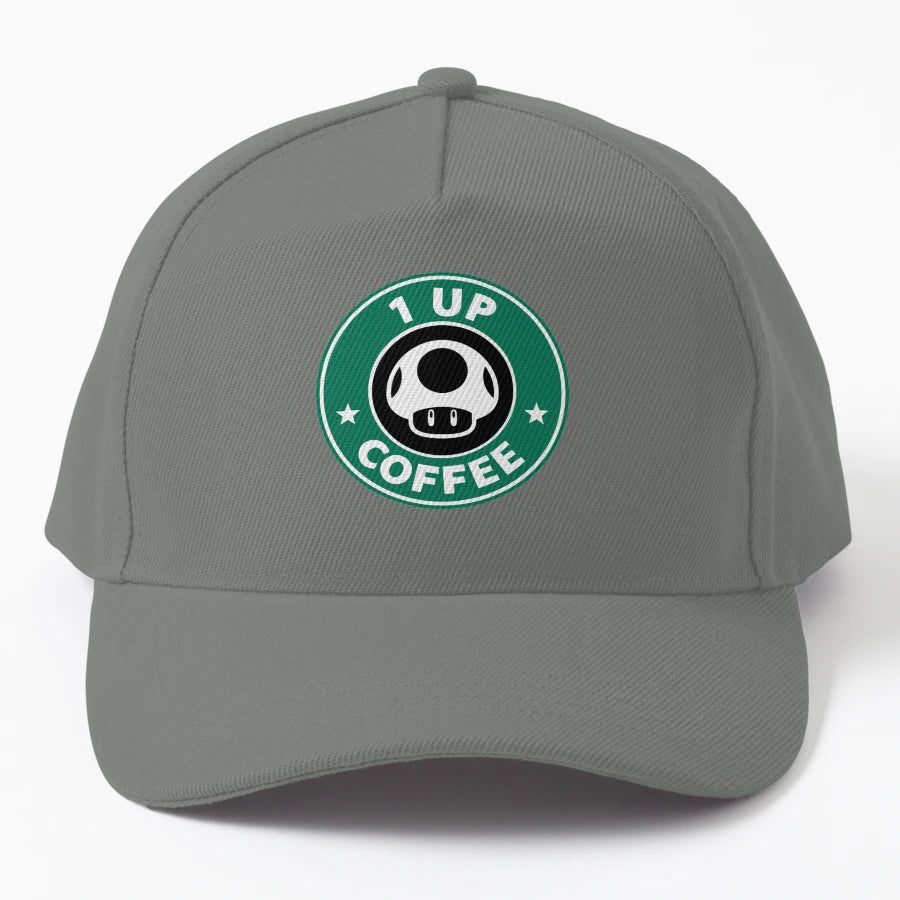 1 Up Cafe New Era Snapback - Premium Stitching - Snapback, Trucker Hat, Dad Hat, Denim Baseball Cap