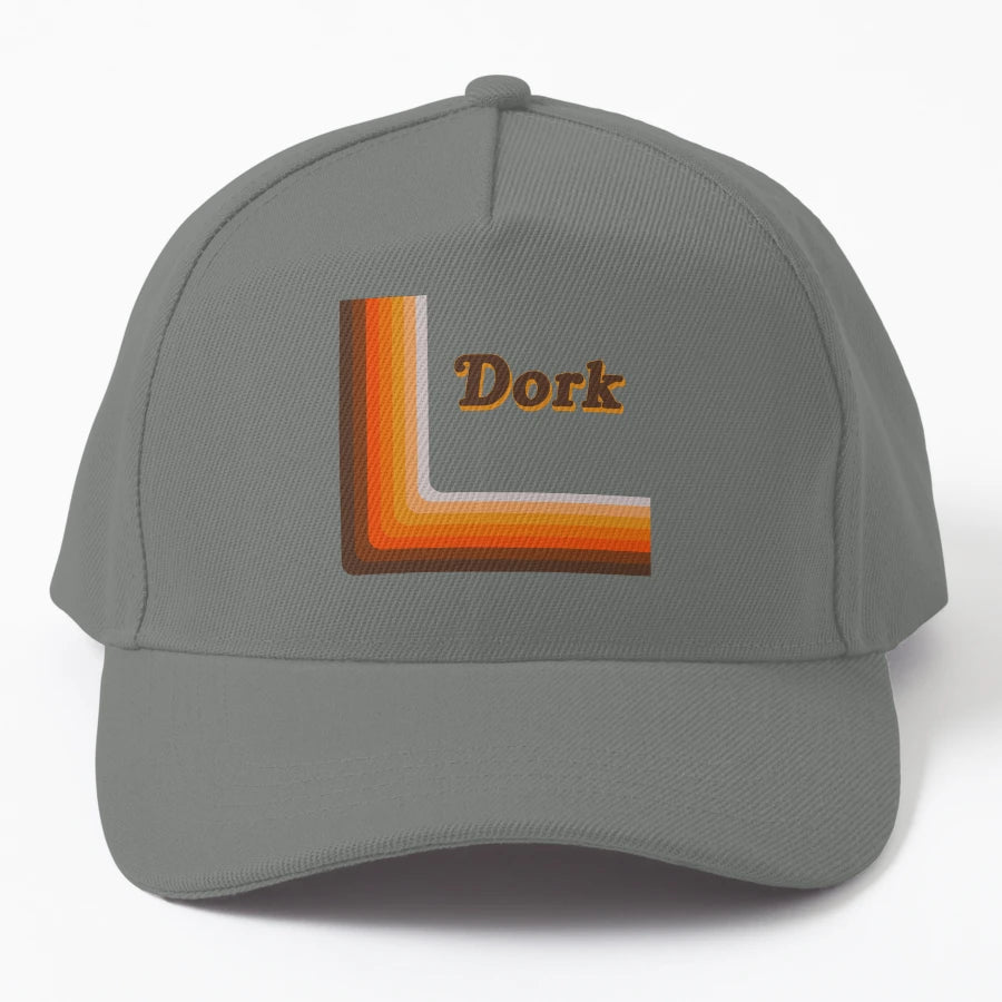 Dork 2 70S Slang New Era Snapback - Distressed Look - Snapback, Trucker Hat, Dad Hat, Denim Baseball Cap