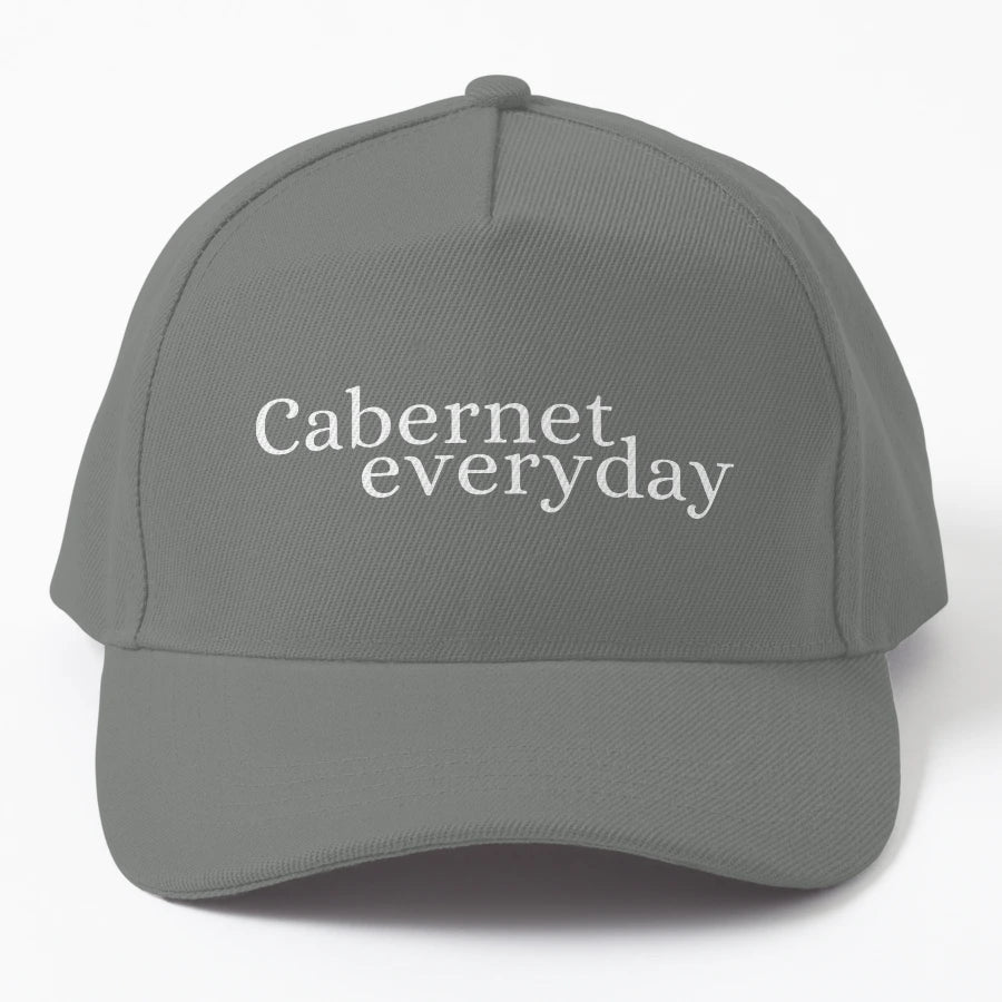 Cabernet Everyday Red Wine Fan OTTO Dad Hat - Custom - Snapback, Trucker Hat, Dad Hat, Denim Baseball Cap