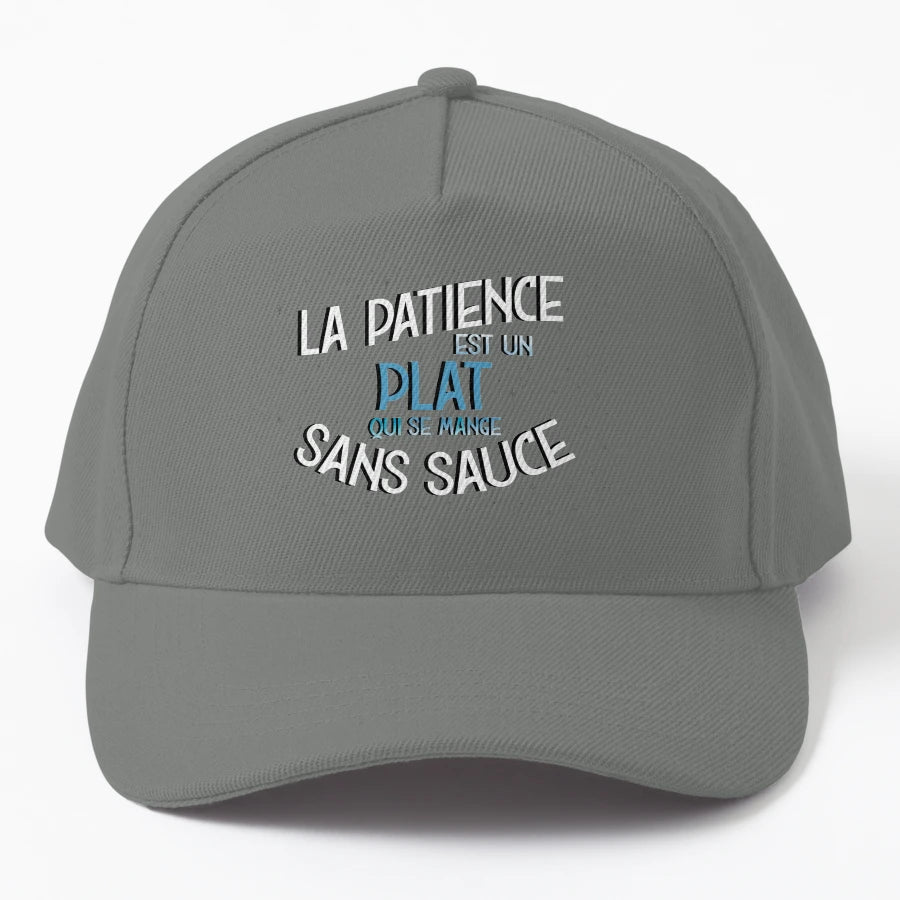 La Patience OTTO Dad Hat - Low-Profile Fit - Snapback, Trucker Hat, Dad Hat, Denim Baseball Cap