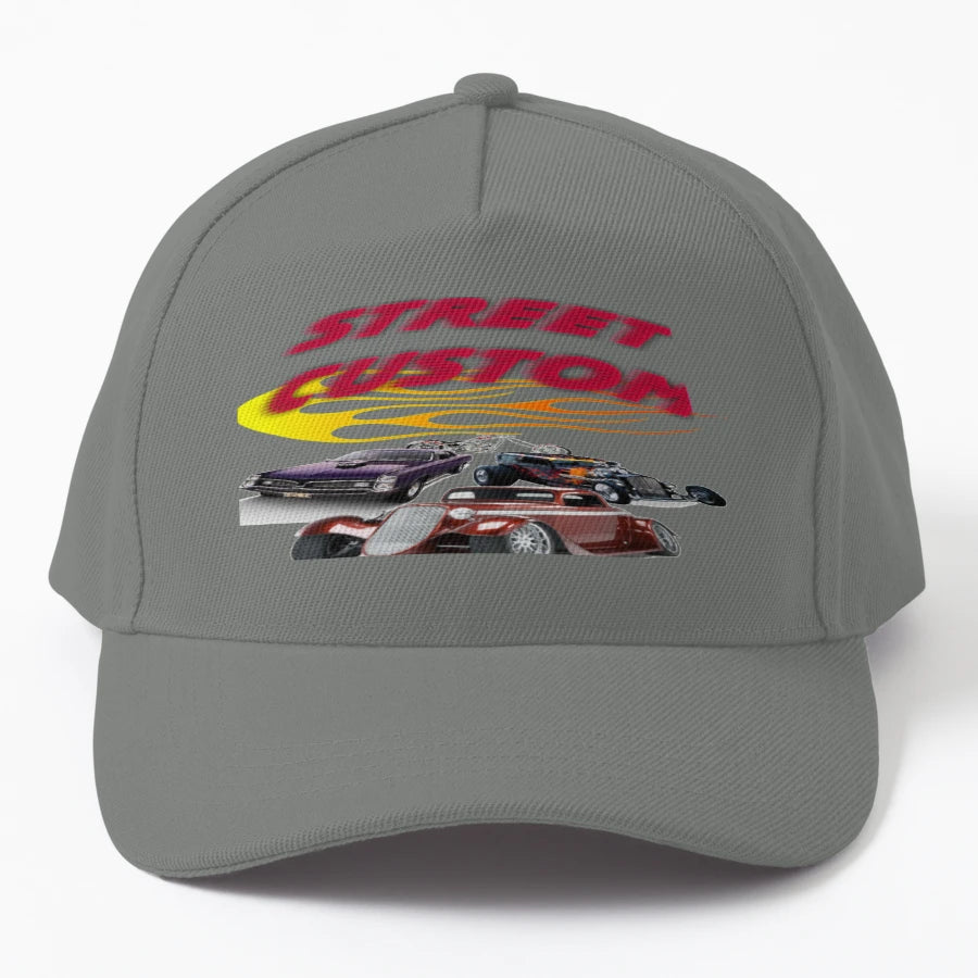 Street Custom OTTO Dad Hat - Premium Unique Art - Snapback, Trucker Hat, Dad Hat, Denim Baseball Cap