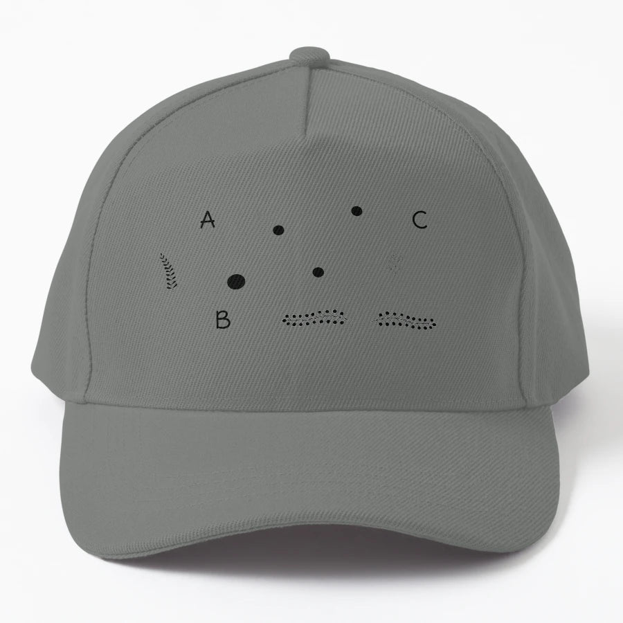 Abc Alphabets Trucker Hat - Unstructured Outdoor Ready - Snapback, Trucker Hat, Dad Hat, Denim Baseball Cap