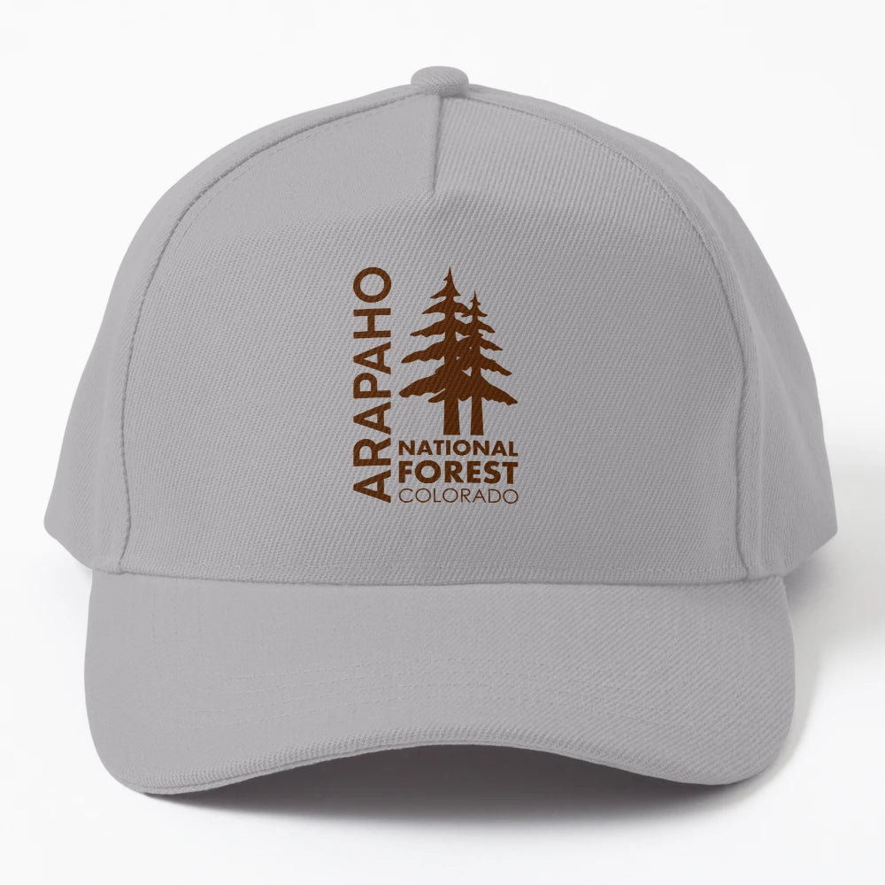 Arapaho National Forest Colorado Denim Baseball Cap - Adjust - Snapback, Trucker Hat, Dad Hat, Denim Baseball Cap