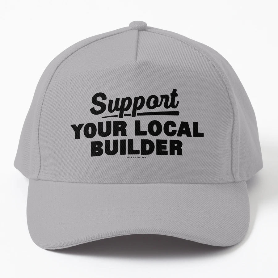 Local Builder OTTO Dad Hat - High-Quality Embroidered Art - Snapback, Trucker Hat, Dad Hat, Denim Baseball Cap