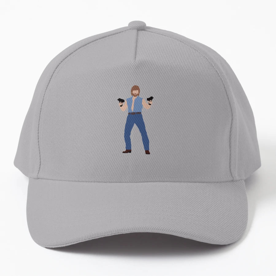 Cuck Norris Trucker Hat - Vintage Aesthetic Breathable - Snapback, Trucker Hat, Dad Hat, Denim Baseball Cap
