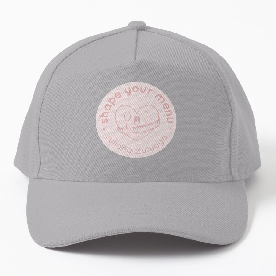 Shape Your Menu Juliana Zuluaga Denim Baseball Cap - Distres - Snapback, Trucker Hat, Dad Hat, Denim Baseball Cap