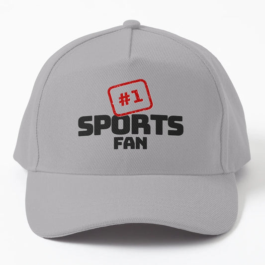 1 Sports Fan Denim Baseball Cap - Top Gift Pick for Him - Snapback, Trucker Hat, Dad Hat, Denim Baseball Cap