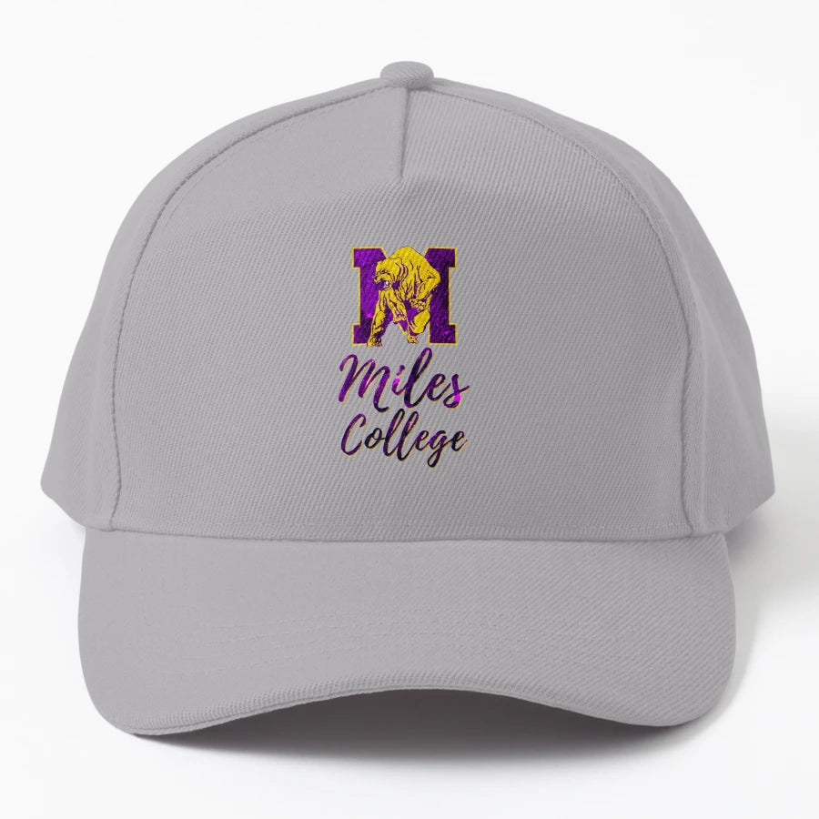Glitter Miles College 1 New Era Snapback - Vintage - Snapback, Trucker Hat, Dad Hat, Denim Baseball Cap