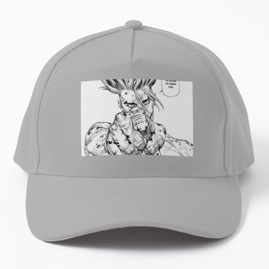 Sun Ken Rock Denim Baseball Cap - Distressed Low-Profile - Snapback, Trucker Hat, Dad Hat, Denim Baseball Cap