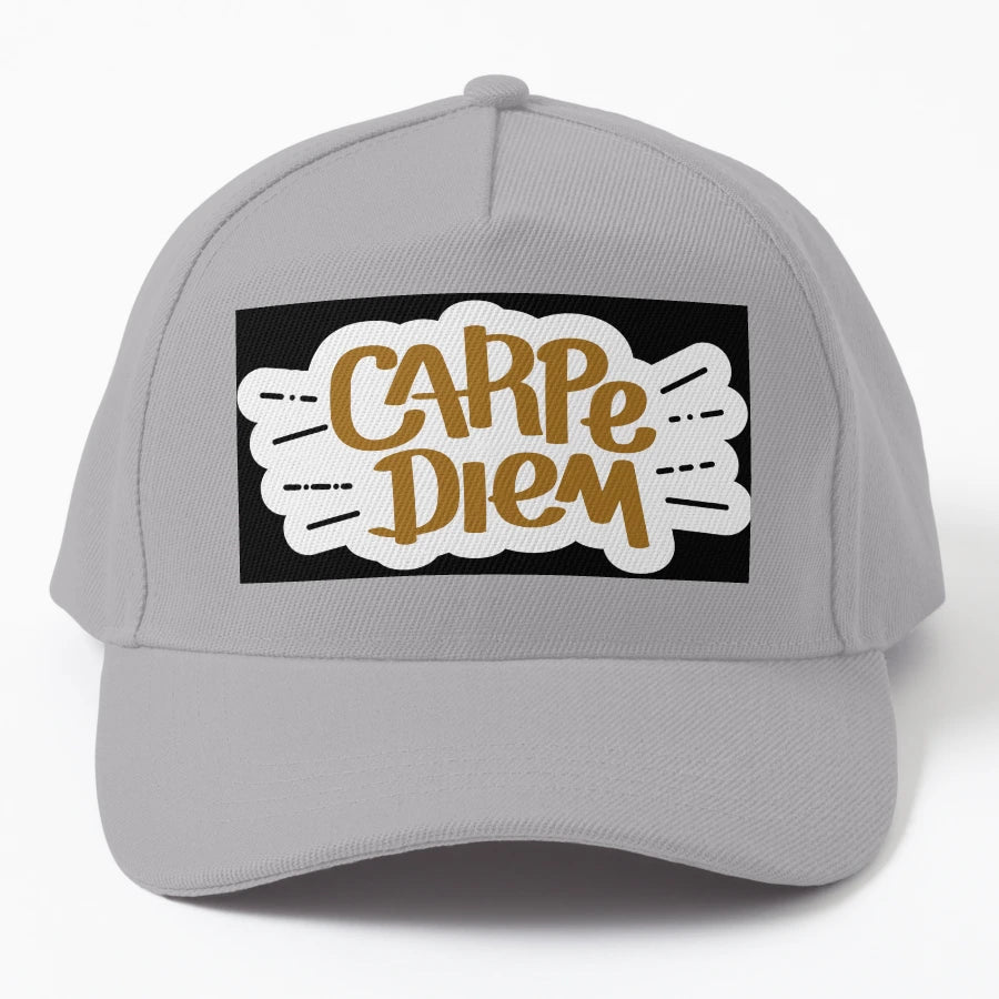 Carpe Diem Fresh T New Era Snapback - Low-Profile Fit - Snapback, Trucker Hat, Dad Hat, Denim Baseball Cap