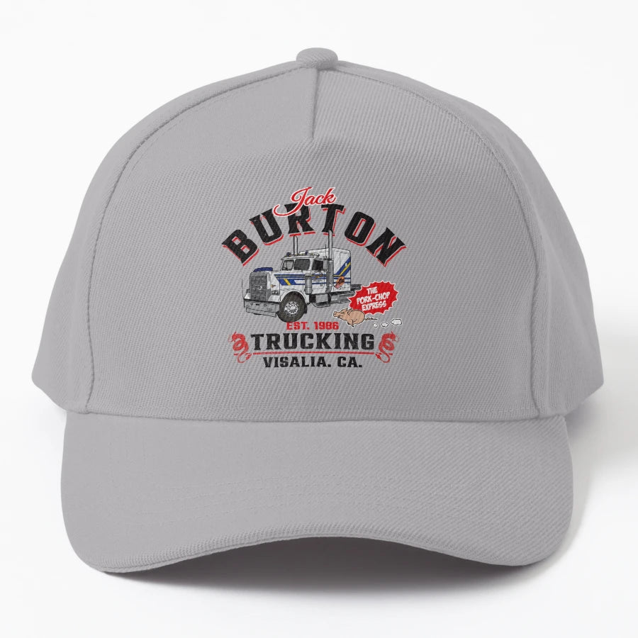 Jack Burton Pork Chop Express Trucking Lts New Era Snapback - Snapback, Trucker Hat, Dad Hat, Denim Baseball Cap