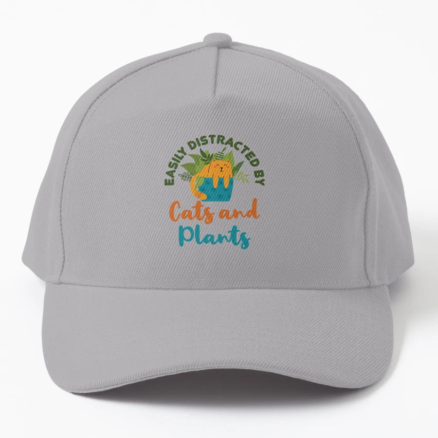 Easily Distracted Trucker Hat - Premium Embroidered Art - Snapback, Trucker Hat, Dad Hat, Denim Baseball Cap