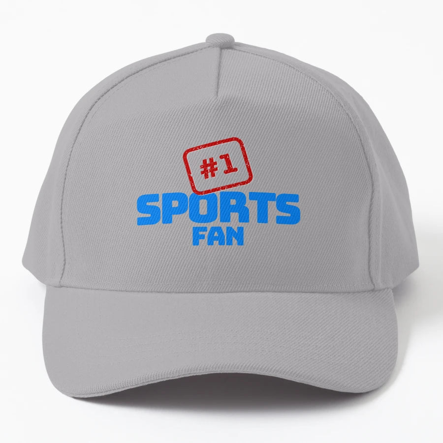 1 Sports Fan Blue Trucker Hat - Great Gift Idea for Birthday - Snapback, Trucker Hat, Dad Hat, Denim Baseball Cap