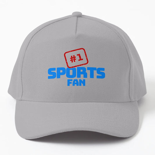 1 Sports Fan Blue Trucker Hat - Great Gift Idea for Birthday - Snapback, Trucker Hat, Dad Hat, Denim Baseball Cap