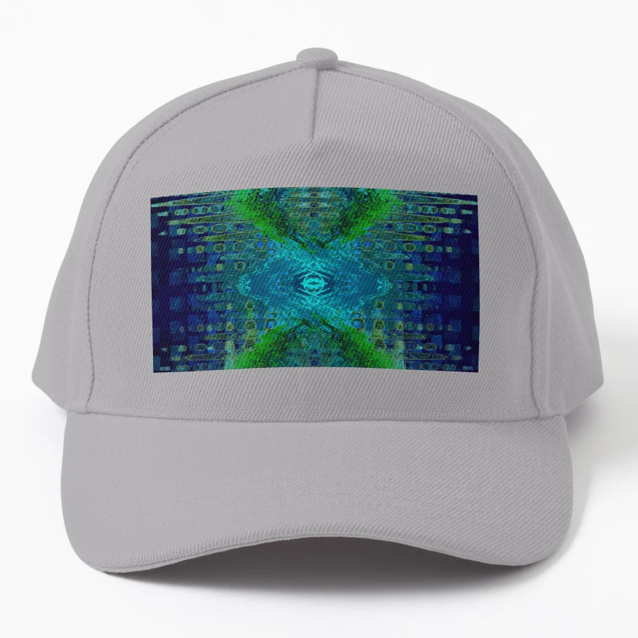 Water Sprite Denim Baseball Cap - Vintage Style - Snapback, Trucker Hat, Dad Hat, Denim Baseball Cap