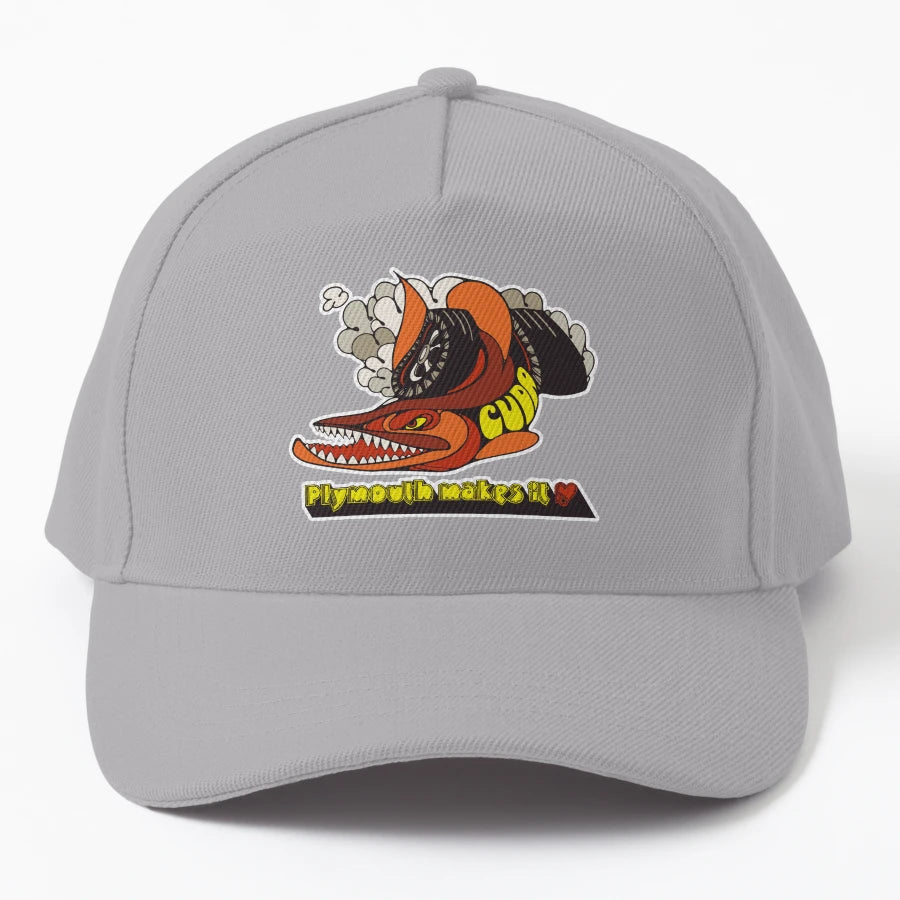 Cuda Plymouth Barracuda OTTO Dad Hat - Premium Embroidered - Snapback, Trucker Hat, Dad Hat, Denim Baseball Cap