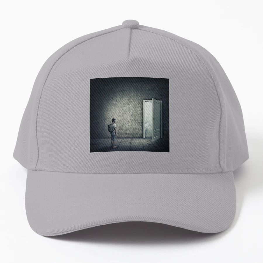 Breakout Denim Baseball Cap - Vintage Style - Snapback, Trucker Hat, Dad Hat, Denim Baseball Cap