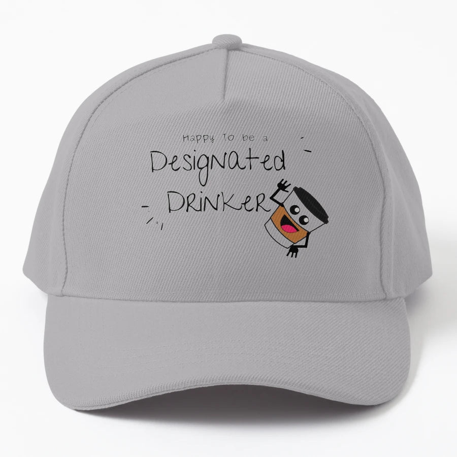 Designated Coffee Drinker OTTO Dad Hat - Outdoor Style - Snapback, Trucker Hat, Dad Hat, Denim Baseball Cap