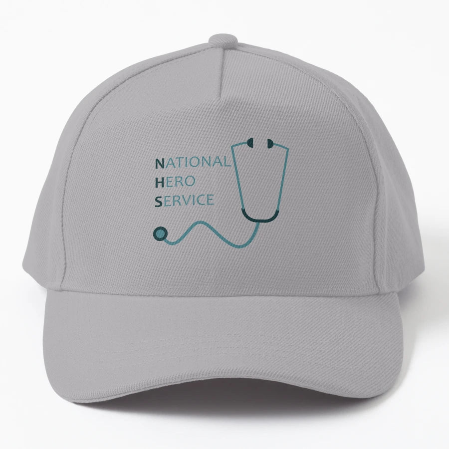 Thank You Nhs National Hero Service Gift New Era Snapback - Snapback, Trucker Hat, Dad Hat, Denim Baseball Cap