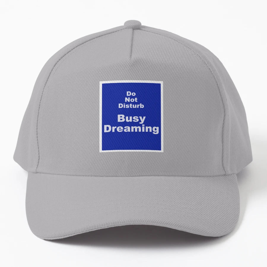 Busy Dreaming Trucker Hat - Aesthetic Design - Snapback, Trucker Hat, Dad Hat, Denim Baseball Cap