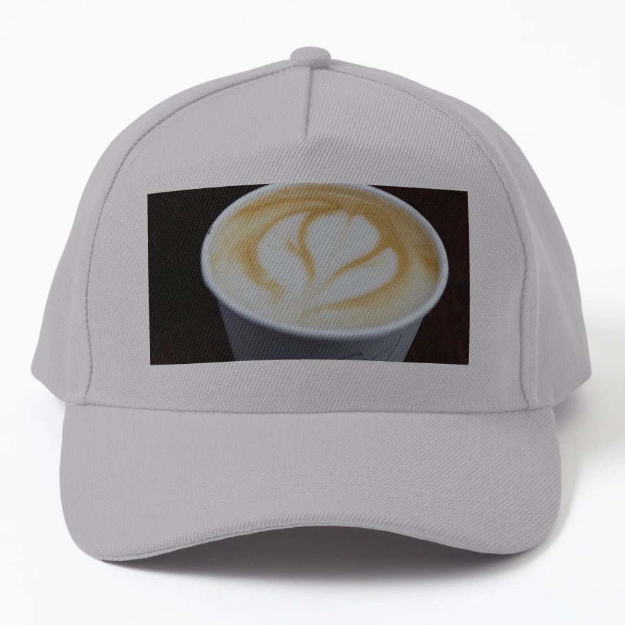 Latte Please Trucker Hat - Vintage Aesthetic Low-Profile - Snapback, Trucker Hat, Dad Hat, Denim Baseball Cap
