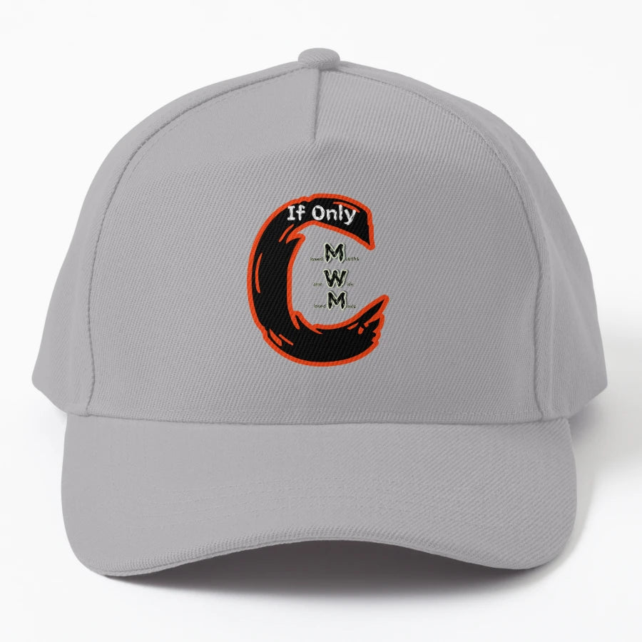 If Only Closed Minds Came Closed Mouths New Era Snapback - Snapback, Trucker Hat, Dad Hat, Denim Baseball Cap