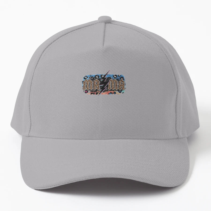 Mama Leopard Mom Life Leopard OTTO Dad Hat - Distressed - Snapback, Trucker Hat, Dad Hat, Denim Baseball Cap