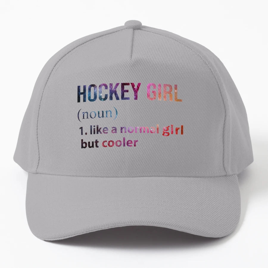 Hockey Like Normal But Cooler Galaxy Trucker Hat - Great - Snapback, Trucker Hat, Dad Hat, Denim Baseball Cap
