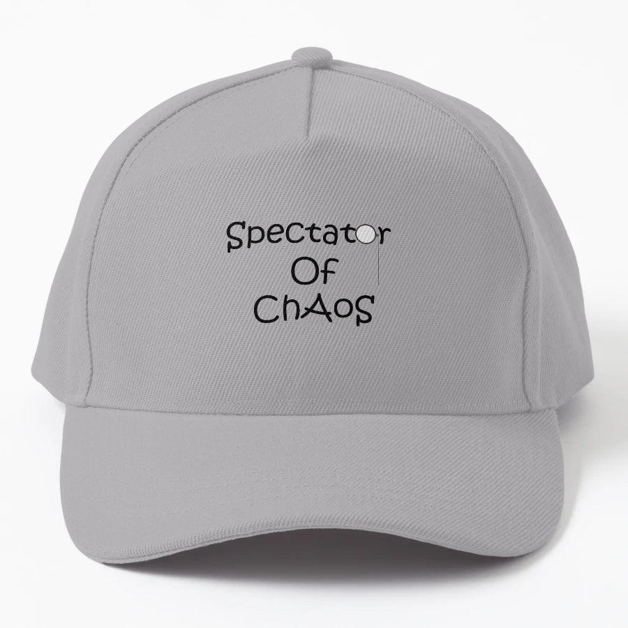 Spectator Chaos Trucker Hat - Premium Stitching - Snapback, Trucker Hat, Dad Hat, Denim Baseball Cap