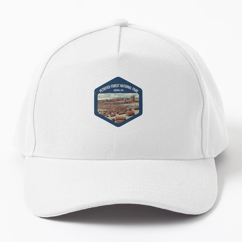 Petrified Forest National Park Arizona Denim Baseball Cap - Snapback, Trucker Hat, Dad Hat, Denim Baseball Cap