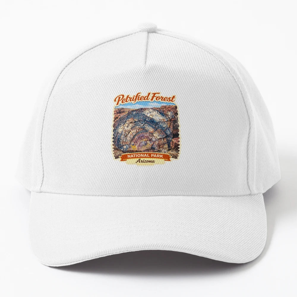 Petrified Forest National Park Arizona Design OTTO Dad Hat - Snapback, Trucker Hat, Dad Hat, Denim Baseball Cap