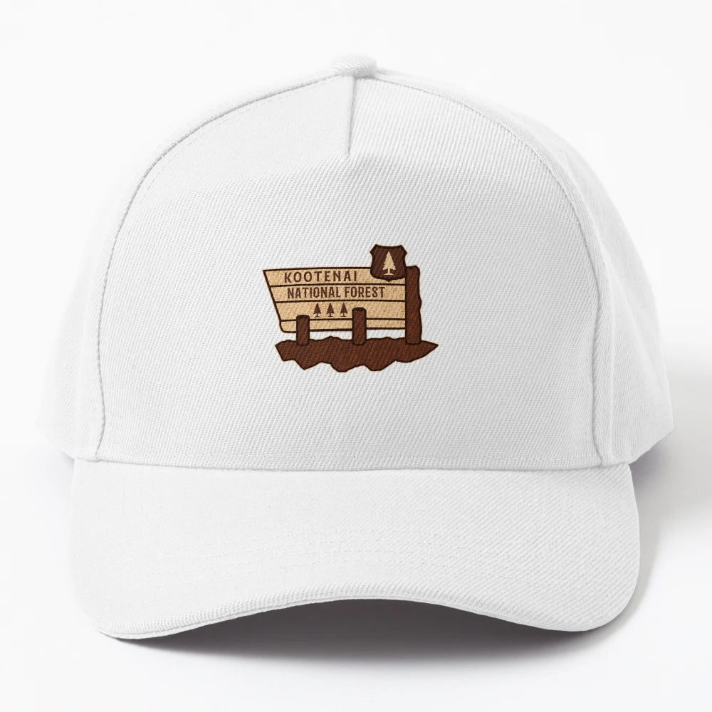 Kootenai National Forest OTTO Dad Hat - Custom Embroidery - Snapback, Trucker Hat, Dad Hat, Denim Baseball Cap
