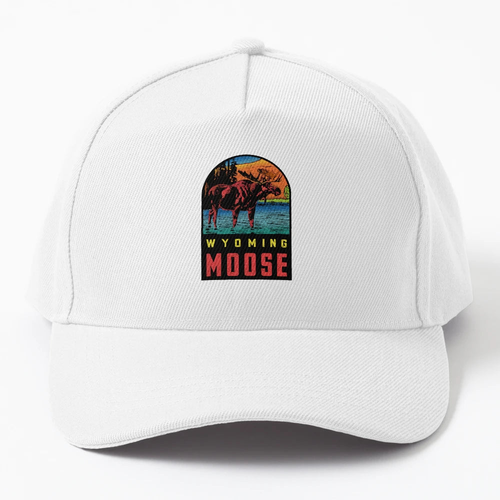 Wyoming Souvenir Decal OTTO Dad Hat - Classic Cap - Snapback, Trucker Hat, Dad Hat, Denim Baseball Cap