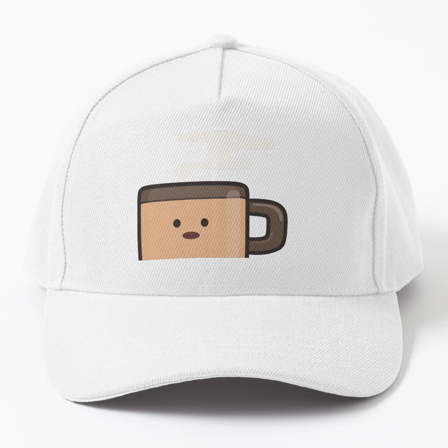 Cup Coffee Trucker Hat - Distressed Custom Crafted - Snapback, Trucker Hat, Dad Hat, Denim Baseball Cap