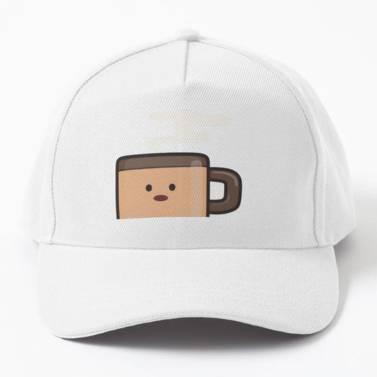 Cup Coffee Trucker Hat - Distressed Custom Crafted - Snapback, Trucker Hat, Dad Hat, Denim Baseball Cap