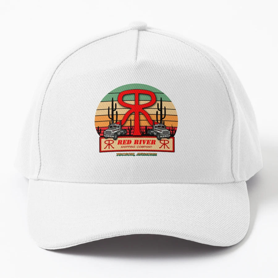 Red River Shipping Co New Era Snapback - Unstructured - Snapback, Trucker Hat, Dad Hat, Denim Baseball Cap