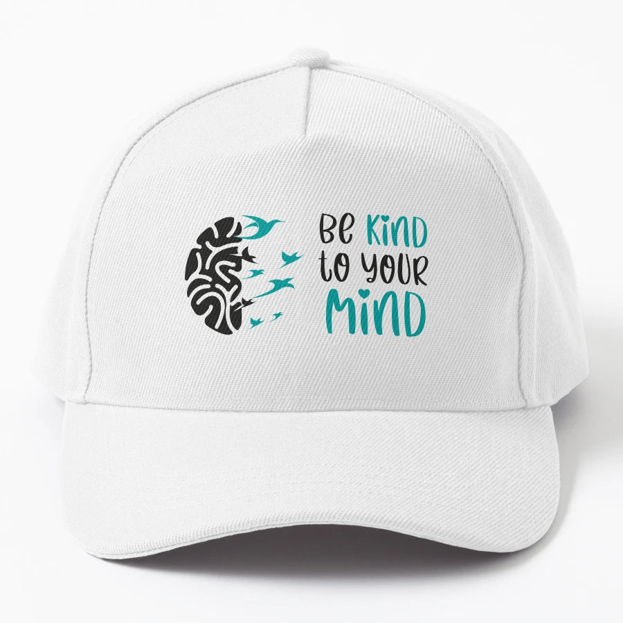 Be Kind To Your Mind Mental Health Awareness OTTO Dad Hat - Snapback, Trucker Hat, Dad Hat, Denim Baseball Cap