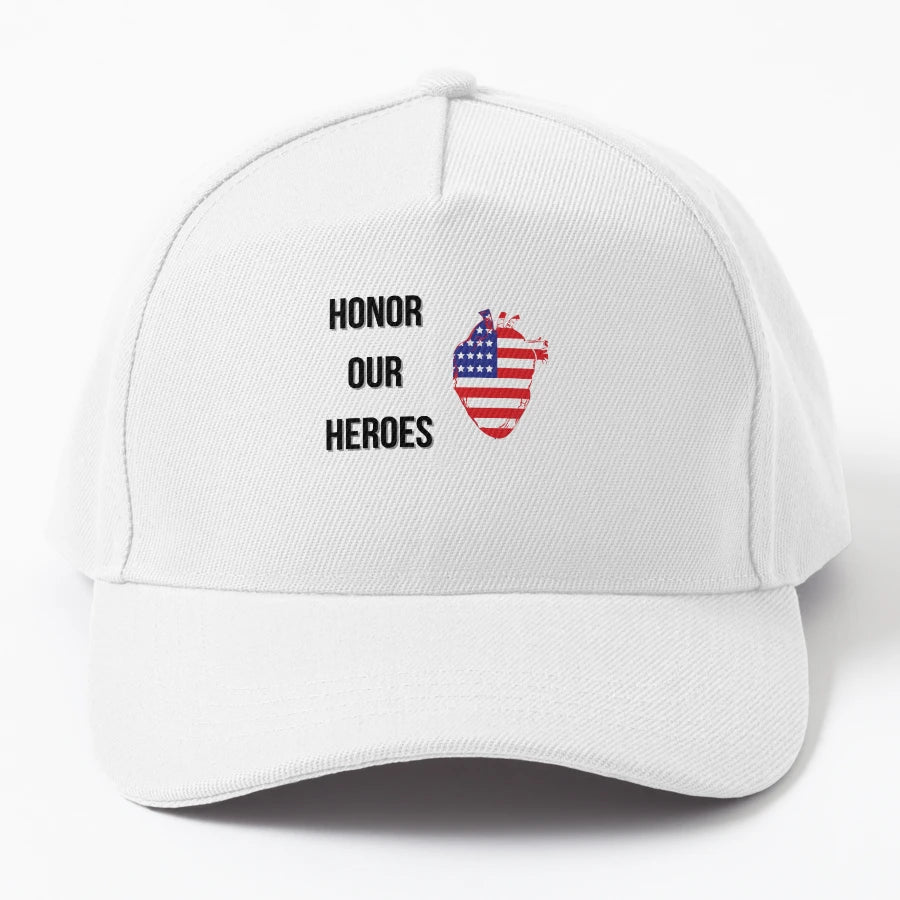 Honor Our Heroes New Era Snapback - Premium Custom Crafted - Snapback, Trucker Hat, Dad Hat, Denim Baseball Cap