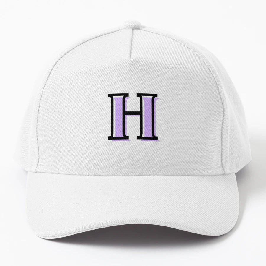 H Initial Letter OTTO Dad Hat - Structured Classic Style - Snapback, Trucker Hat, Dad Hat, Denim Baseball Cap