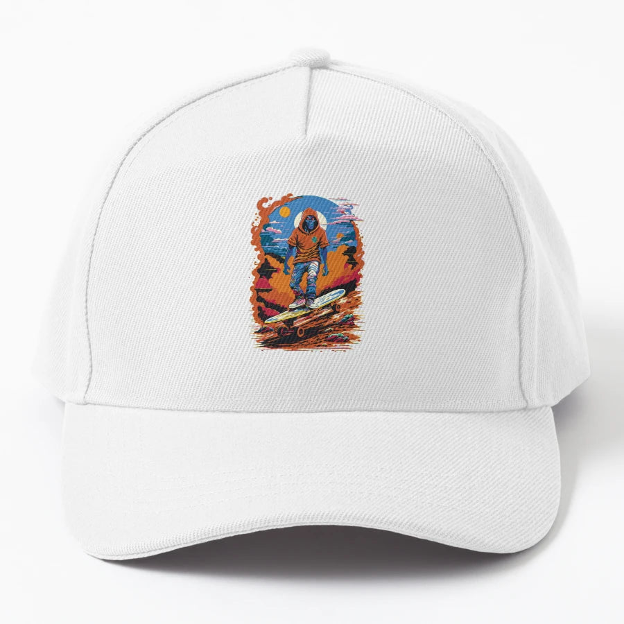 Halloween Zombie New Era Snapback - Structured Low-Profile - Snapback, Trucker Hat, Dad Hat, Denim Baseball Cap
