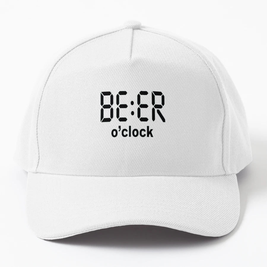 Time Beer Clock OTTO Dad Hat - Classic Cap - Snapback, Trucker Hat, Dad Hat, Denim Baseball Cap
