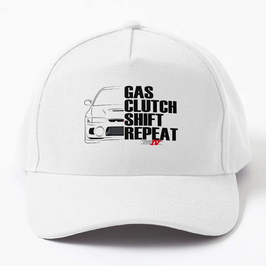 Mitsubishi Lancer Evo Iv Denim Baseball Cap - Exclusive - Snapback, Trucker Hat, Dad Hat, Denim Baseball Cap