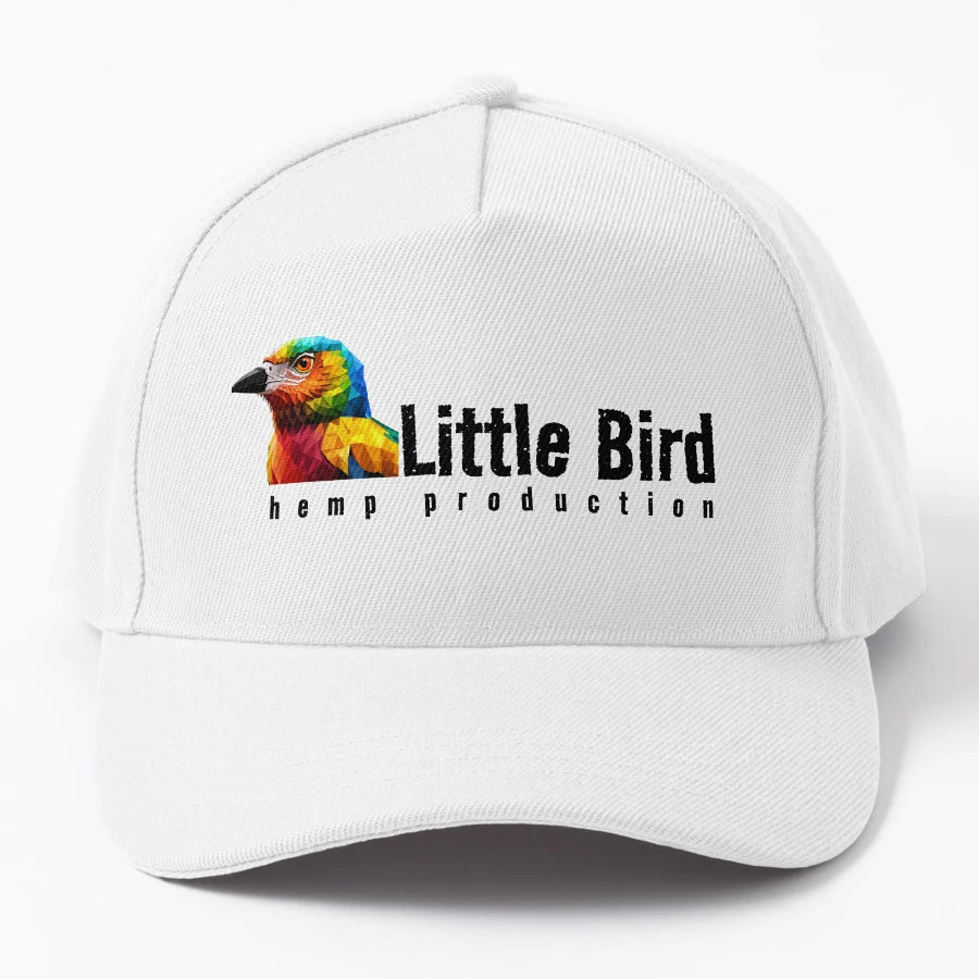 Little Bird Hemp Production Denim Baseball Cap - High-Qualit - Snapback, Trucker Hat, Dad Hat, Denim Baseball Cap