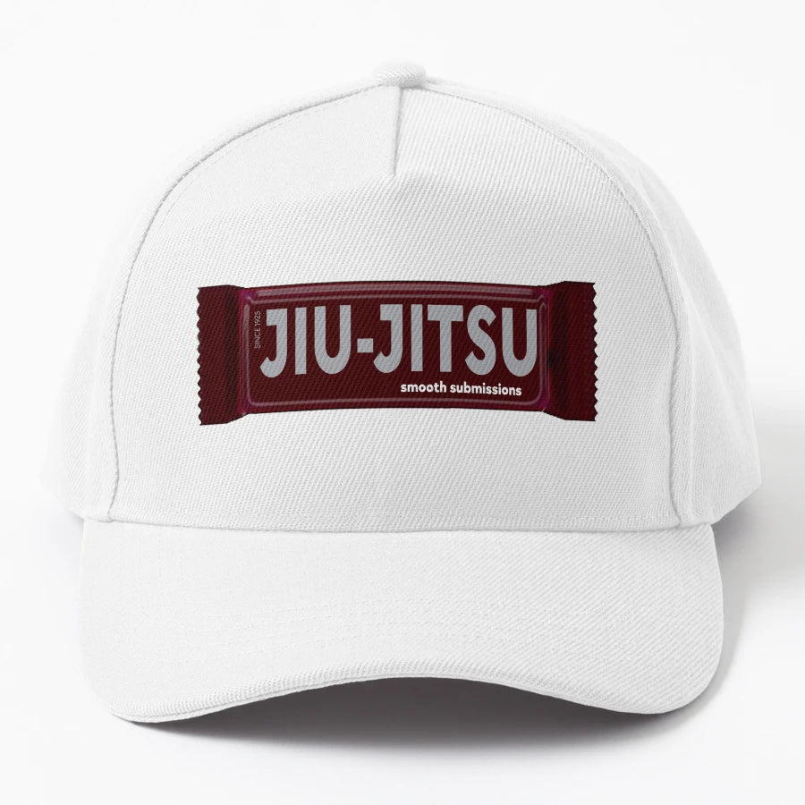 Jiu Jitsu Bar Trucker Hat - Distressed Look - Snapback, Trucker Hat, Dad Hat, Denim Baseball Cap