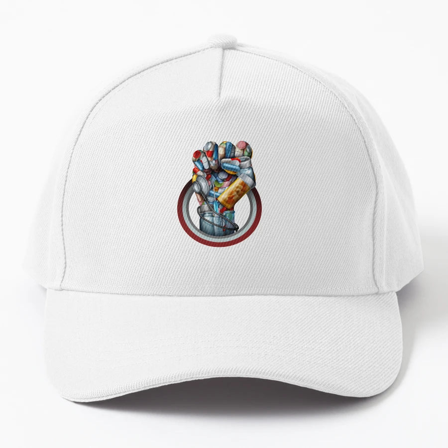 Power Medicine New Era Snapback - Exclusive Breathable - Snapback, Trucker Hat, Dad Hat, Denim Baseball Cap