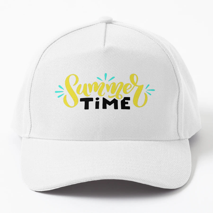 Cool Summer Summer Time New Era Snapback - Structured - Snapback, Trucker Hat, Dad Hat, Denim Baseball Cap