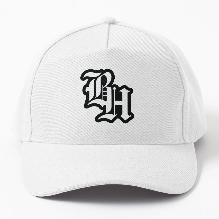 Brckhmptn Trucker Hat - Vintage Aesthetic Embroidered Art - Snapback, Trucker Hat, Dad Hat, Denim Baseball Cap